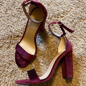 suede heels